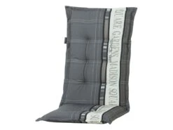 Madison Garden Grey Gartenkissen Mit Hoher Rücklehne