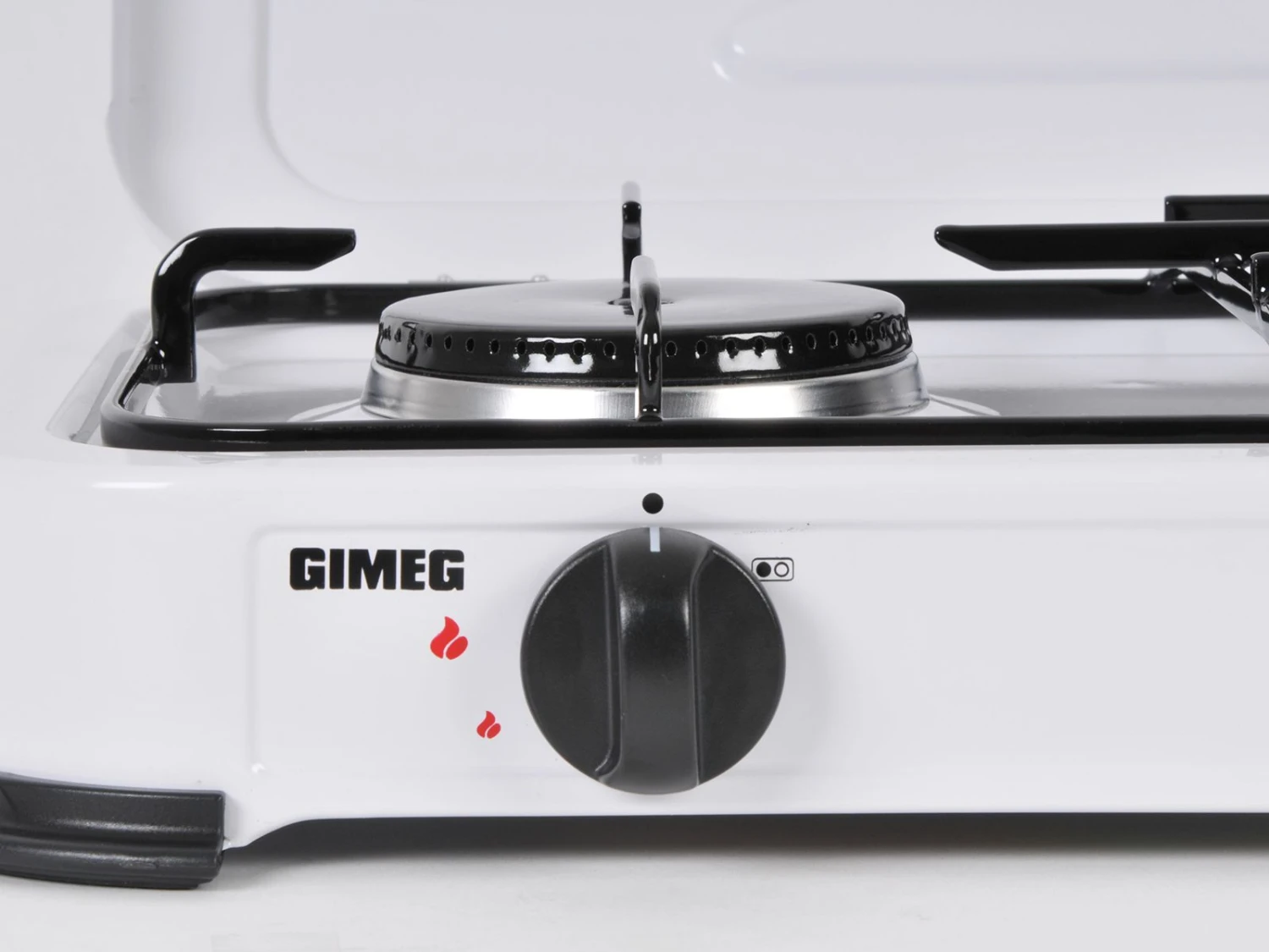 Gimeg Gaskocher 2-flammig Weiß 4 Gimeg Gaskocher 2-flammig Weiß – Bild 4