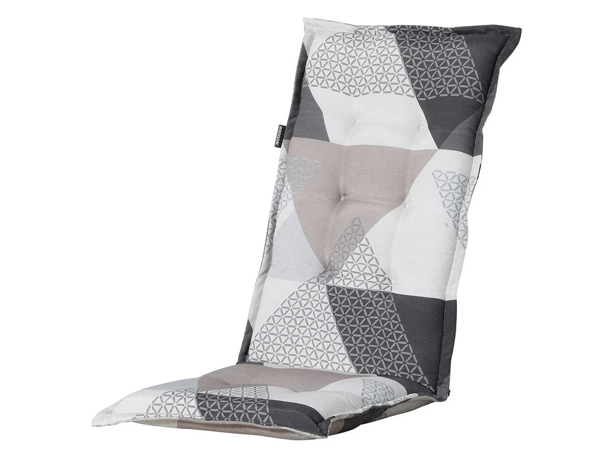 Madison Triangle Grey Gartenstuhlauflage Mit Hoher Rückenlehne 2 Madison Triangle Grey Gartenstuhlauflage Mit Hoher Rückenlehne – Bild 2