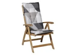 Madison Triangle Grey Gartenstuhlauflage Mit Hoher Rückenlehne