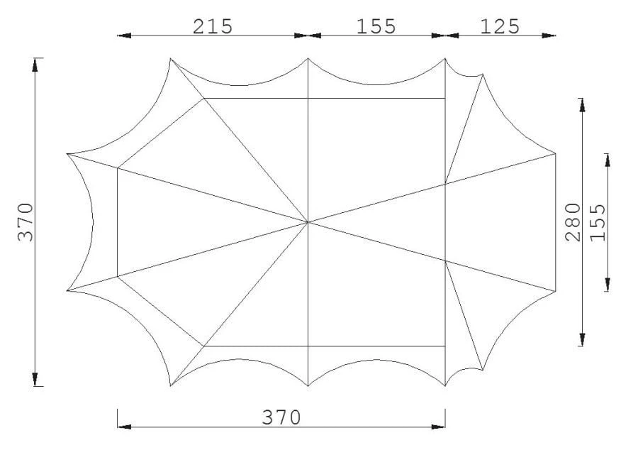 ESVO Bedouin 280 Pyramidenzelt Mit Festem Boden Zelt 4 ESVO Bedouin 280 Pyramidenzelt Mit Festem Boden Zelt – Bild 4