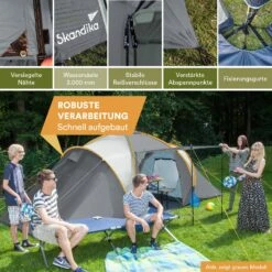 Skandika Daytona 6 Anthrazit Kuppelzelt -CampMate Verkaufs-Shop 621f326dce58d4.40455433