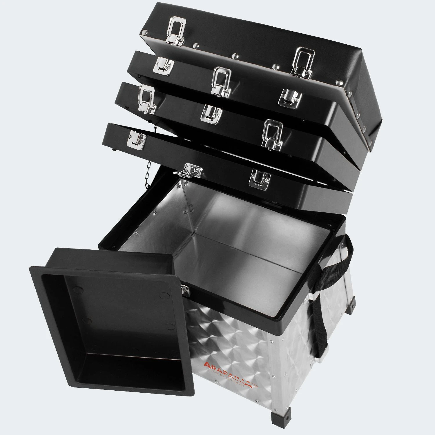 Arapaima Fishing Equipment Aluminium Angelbox 5 Arapaima Fishing Equipment Aluminium Angelbox – Bild 5