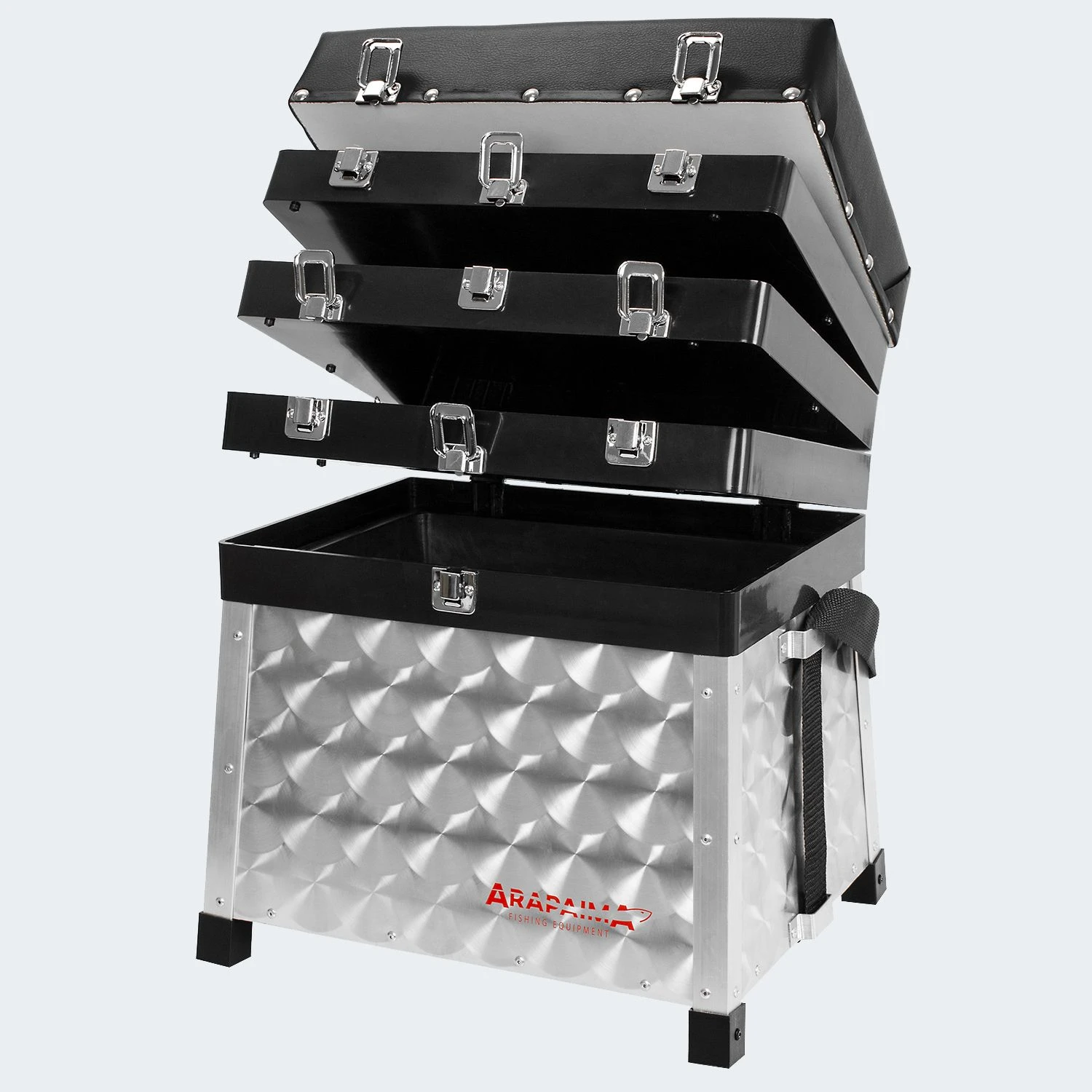 Arapaima Fishing Equipment Aluminium Angelbox 2 Arapaima Fishing Equipment Aluminium Angelbox – Bild 2