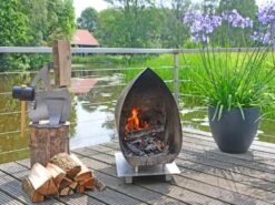 Magma Corten Garten Kamin Set -CampMate Verkaufs-Shop 62dfd056b64ae7.39614576