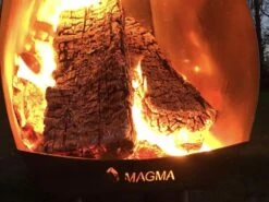 Magma Rostfrei-Zwarz Garten Kamin Set -CampMate Verkaufs-Shop 62e918e79a4ce4.78574018