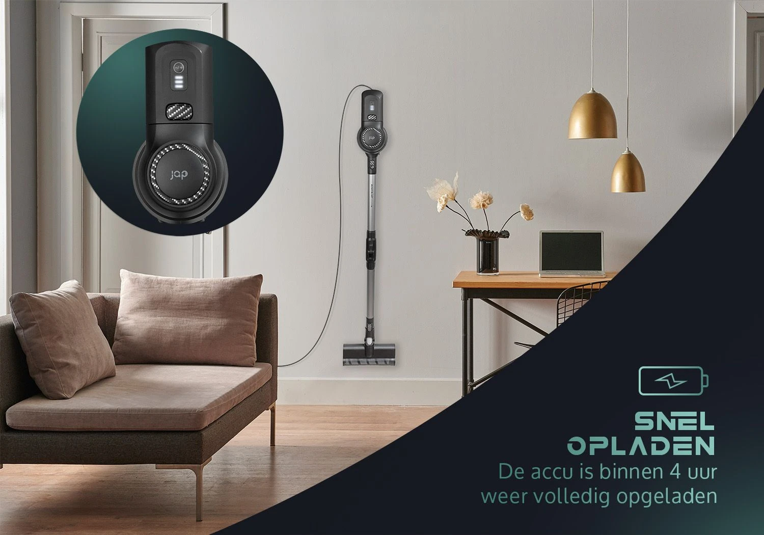 JAP Cyclone C3 4in1 Stick Staubsauger Mit Wischfunktion 2 JAP Cyclone C3 4in1 Stick Staubsauger Mit Wischfunktion – Bild 2