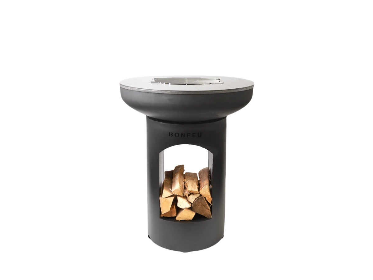 BonFeu BonBiza Zwart Open Grill 1 BonFeu BonBiza Zwart Open Grill