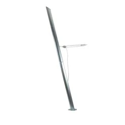 Maanta Ulisse 75° Bodenplatte Stahl Sonnensegelmast