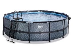 EXIT TOYS EXIT Stone Ø 488 X 122 Cm Pool Mit Sandfilterpumpe Und Abdeckung 8 EXIT TOYS EXIT Stone Ø 488 X 122 Cm Pool Mit Sandfilterpumpe Und Abdeckung -CampMate Verkaufs-Shop 64244b895edd61.81013387