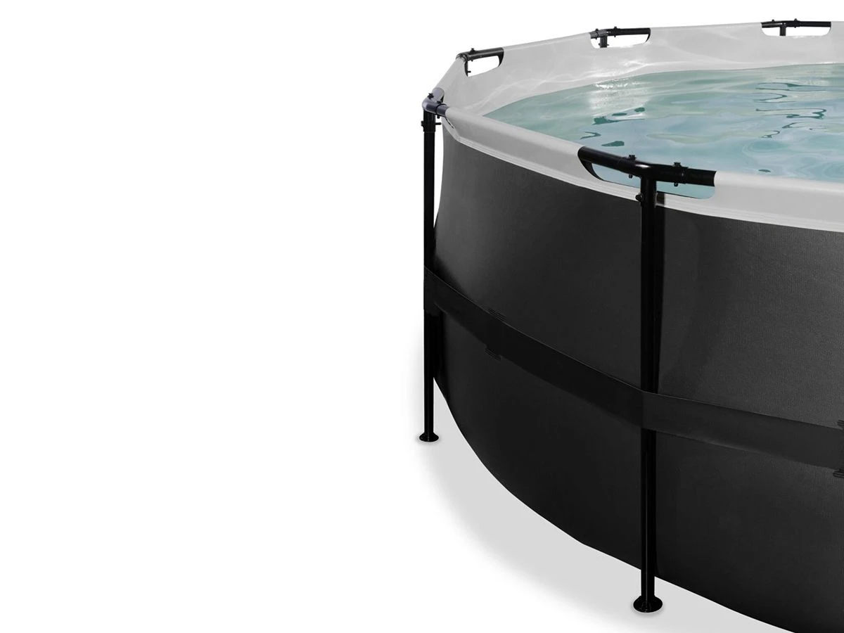 EXIT TOYS EXIT Black Leather Zwembad Ø 488 X 122 Cm Met Zandfilterpomp 4 EXIT TOYS EXIT Black Leather Zwembad Ø 488 X 122 Cm Met Zandfilterpomp – Bild 4