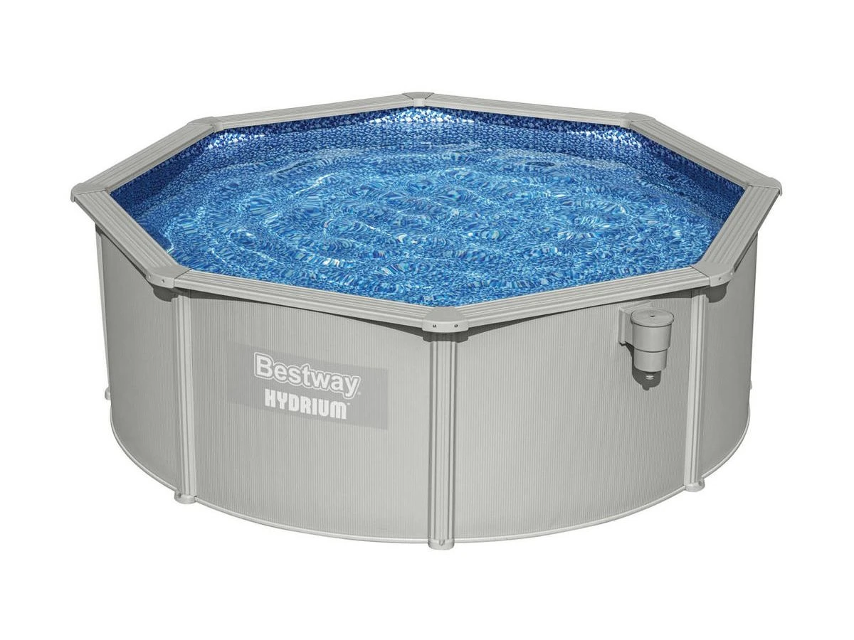 Bestway Hydrium Ø360 X 120 Metallpool Mit Filterpumpe 1 Bestway Hydrium Ø360 X 120 Metallpool Mit Filterpumpe