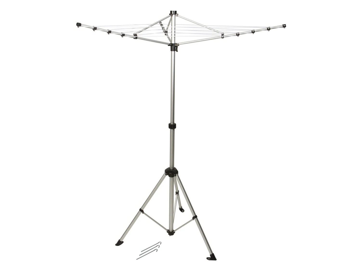 Bo-Camp Kompakte Wäschespinne 2 Bo-Camp Kompakte Wäschespinne – Bild 2