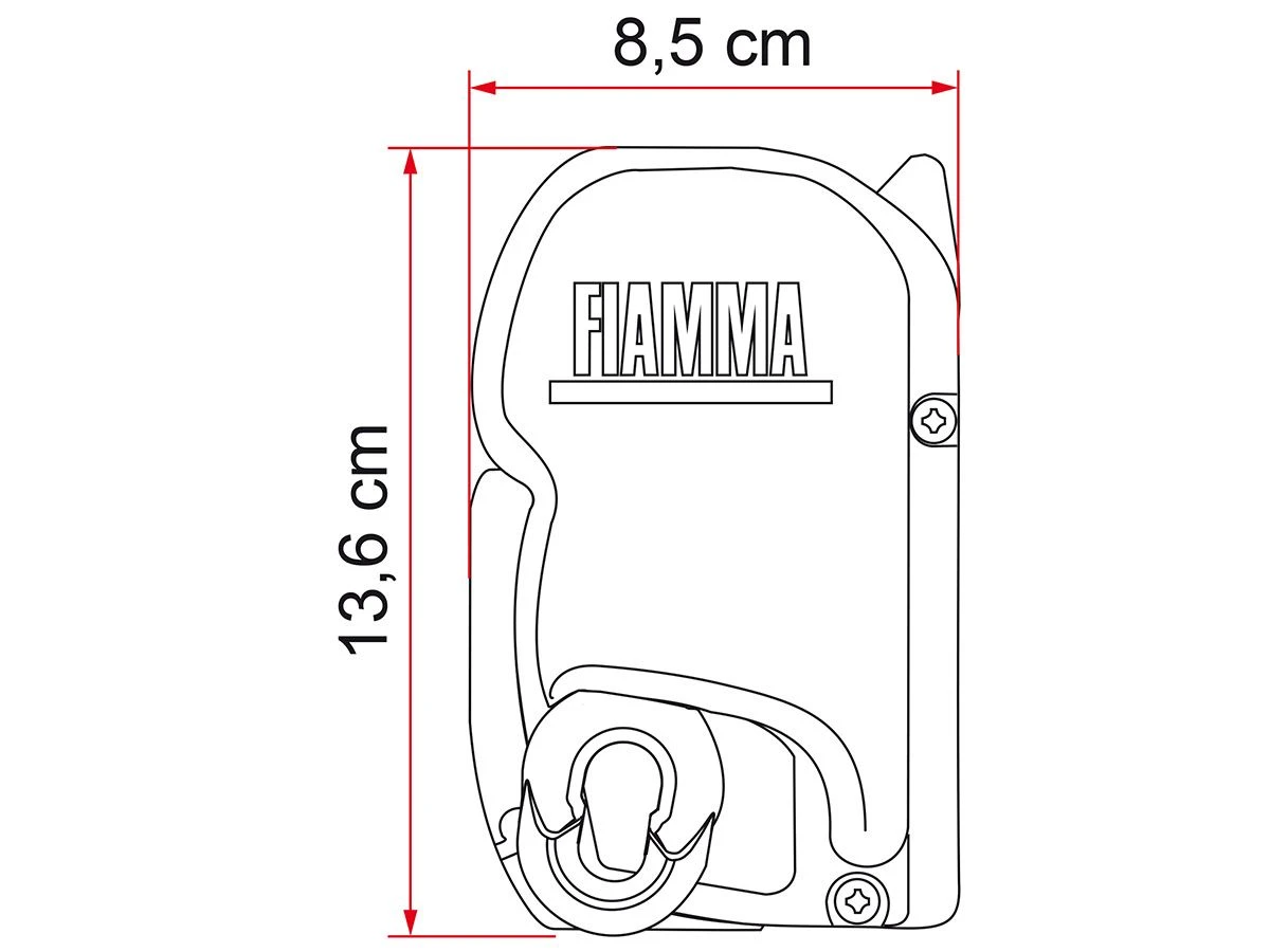 Fiamma F45S PSA Polar White Kassettenmarkise 3 Fiamma F45S PSA Polar White Kassettenmarkise – Bild 3