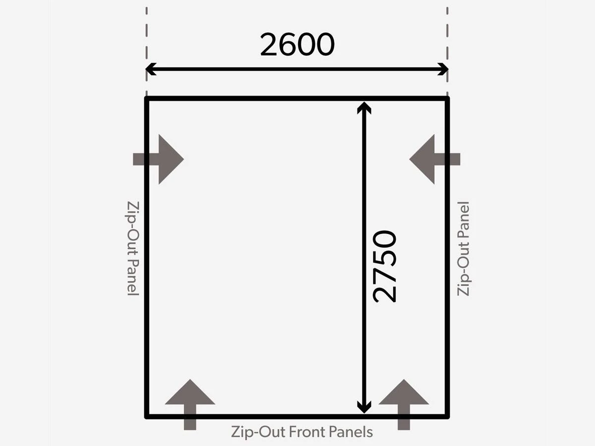 Dometic Club Air Pro 260 M Vorzelt 10 Dometic Club Air Pro 260 M Vorzelt – Bild 10