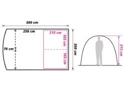 Obelink Living Tunnelzelt 15 Obelink Living Tunnelzelt -CampMate Verkaufs-Shop obelink living floor plan ecommerce 077c 1