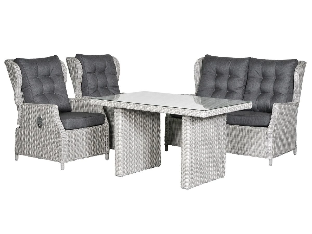 Outdoor Feelings Vicente Dining Loungeset 2 Outdoor Feelings Vicente Dining Loungeset – Bild 2