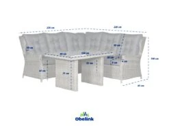 Outdoor Feelings Raffaelo Corner Loungeset -CampMate Verkaufs-Shop raffaelo afmetingen ecommerce 0c92